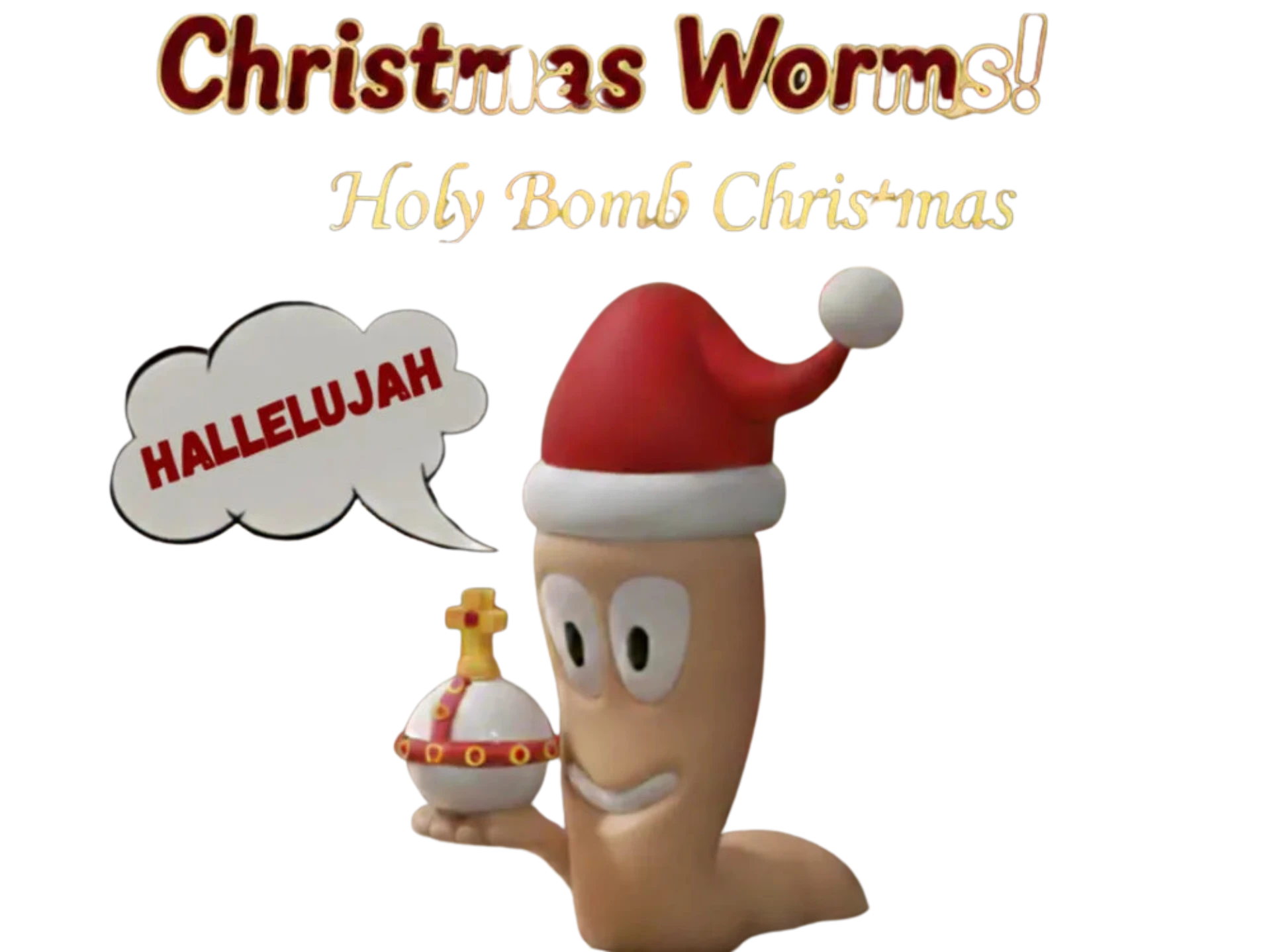 Christmas Holy Bomb Worms