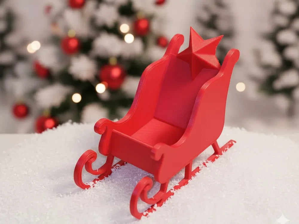 Christmas Sleigh as Candy Dish