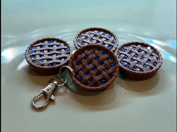 Blueberry Pie Charm