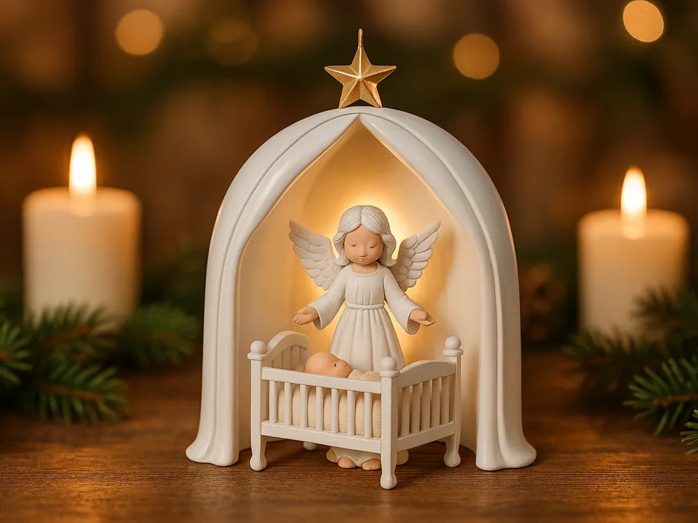 Star Guardian Scene – Peaceful Christmas Display