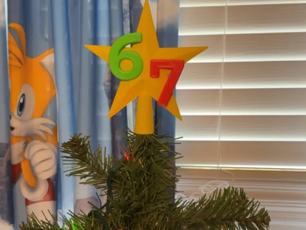 6 7 Christmas Tree Star