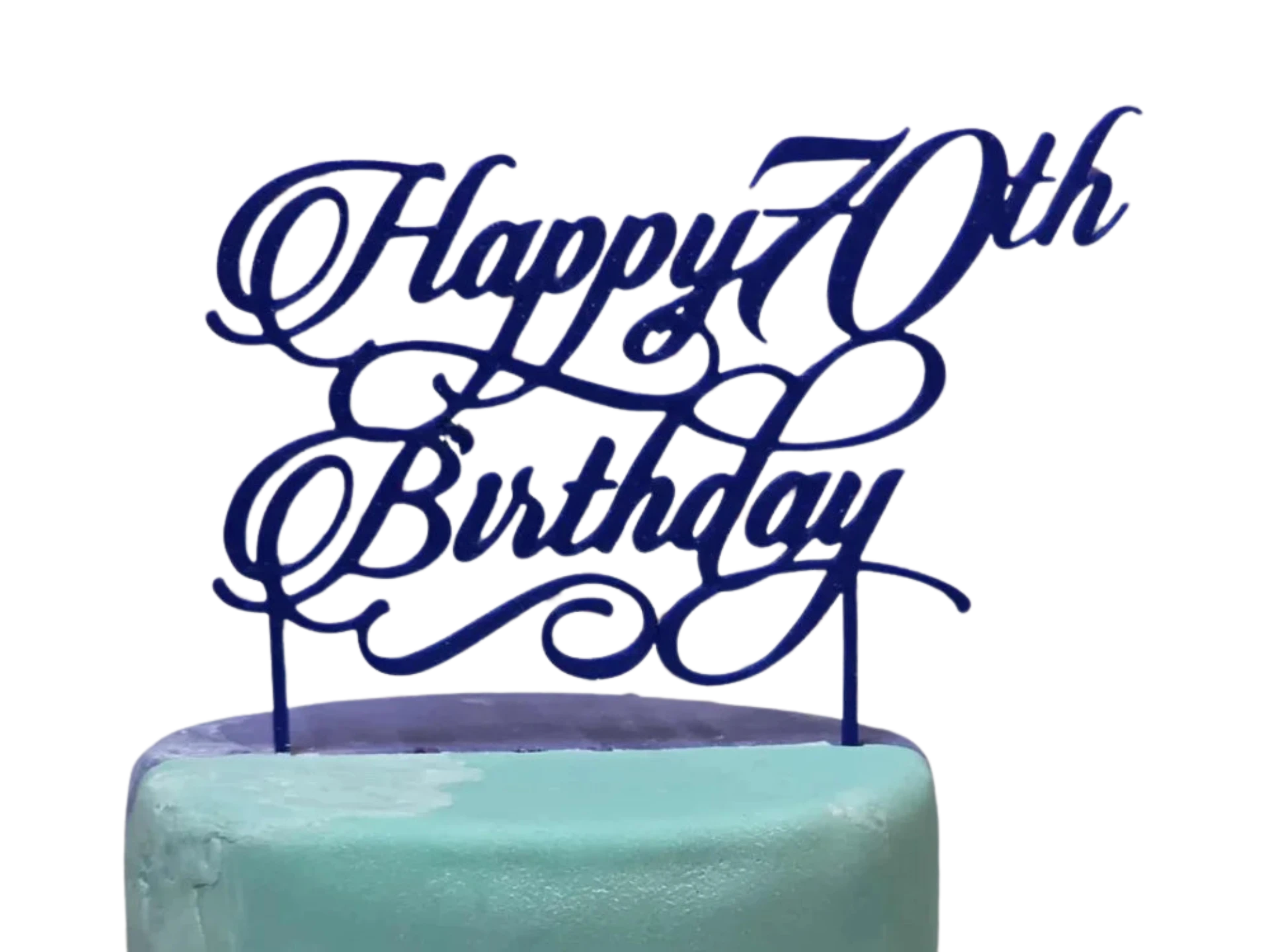 happy 70th birthday 1 colour
