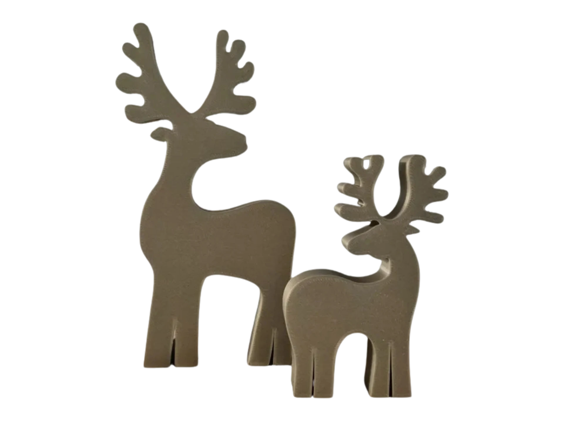 Reindeer Decor Set Minimalist Christmas Decoration