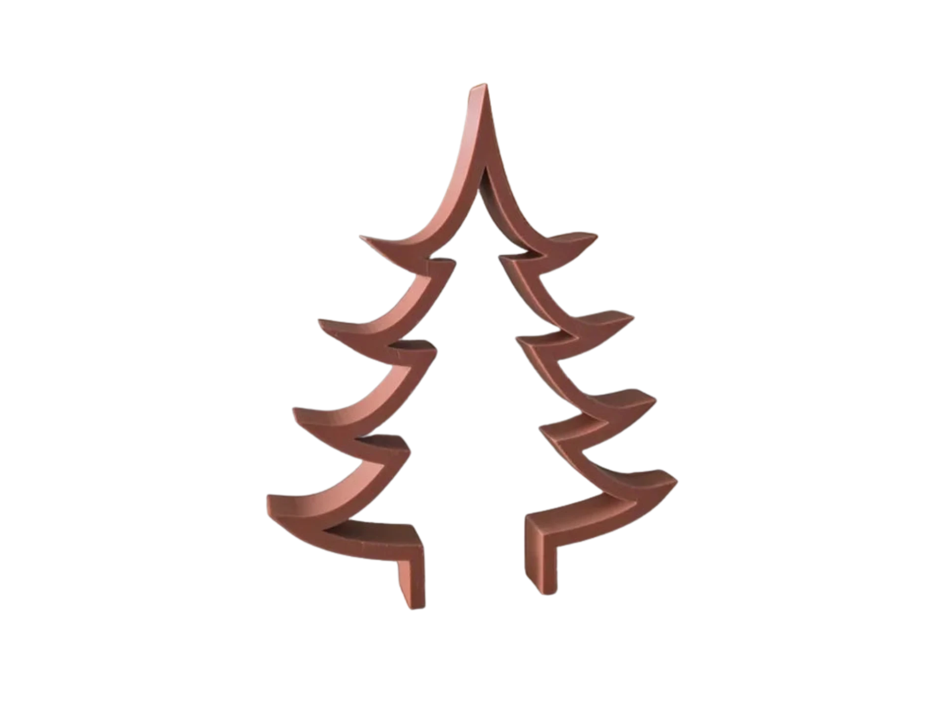 Minimalist 3D Printed Christmas Tree Decoration