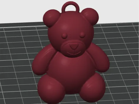 Toy Bear Keyring/ christmas tree ornament