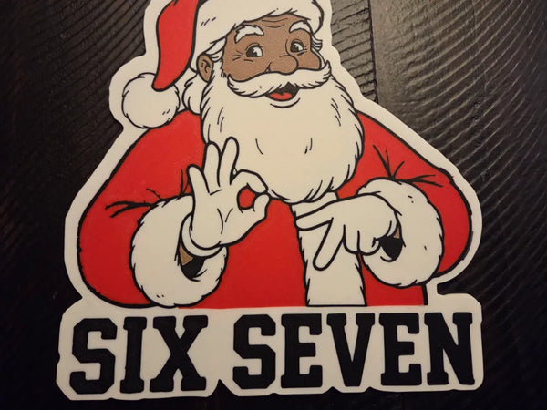 Santa 67 Christmas Sign