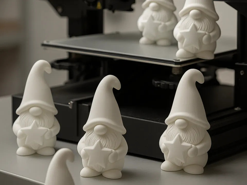Cute Gnome With Star – Christmas