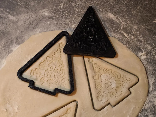 Christmas Cookie Cutter with Stamp