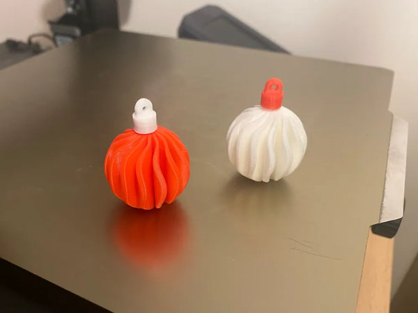 Spiral Christmas Bauble