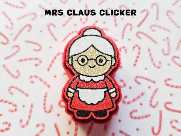 Mrs Claus Clicker Toy
