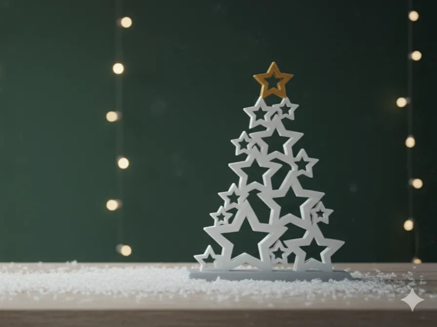 Christmas Tree with Stars