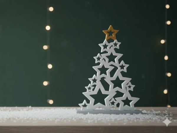 Christmas Tree with Stars