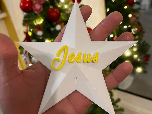 Jesus Christmas Star - Estrela de Natal Jesus